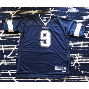 Tony Romo Dallas Cowboys NFL Vtg Reebok Jersey XL
